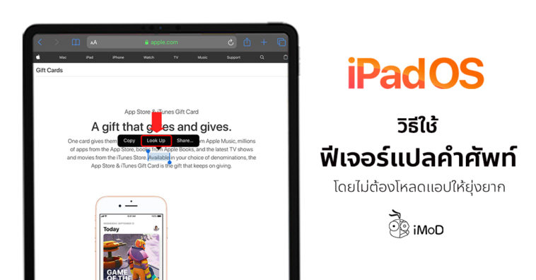Cover How To Use Feture Dictionary Ipados