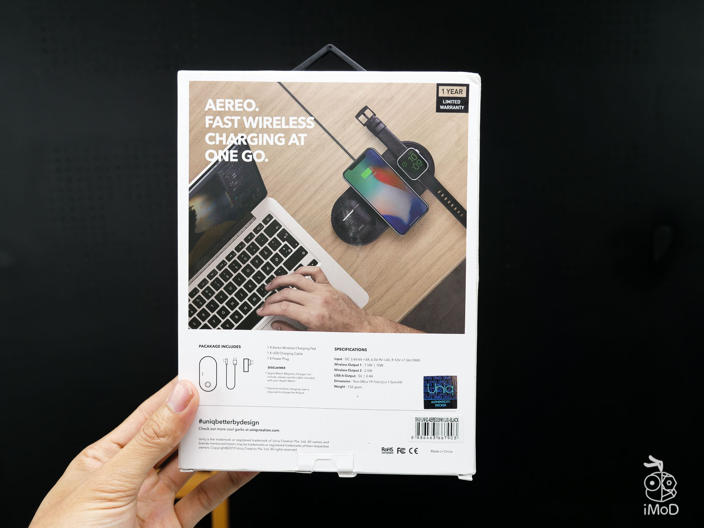 Uniq Aereo 3 In 1 Wireless Charging Pad Review 1299792