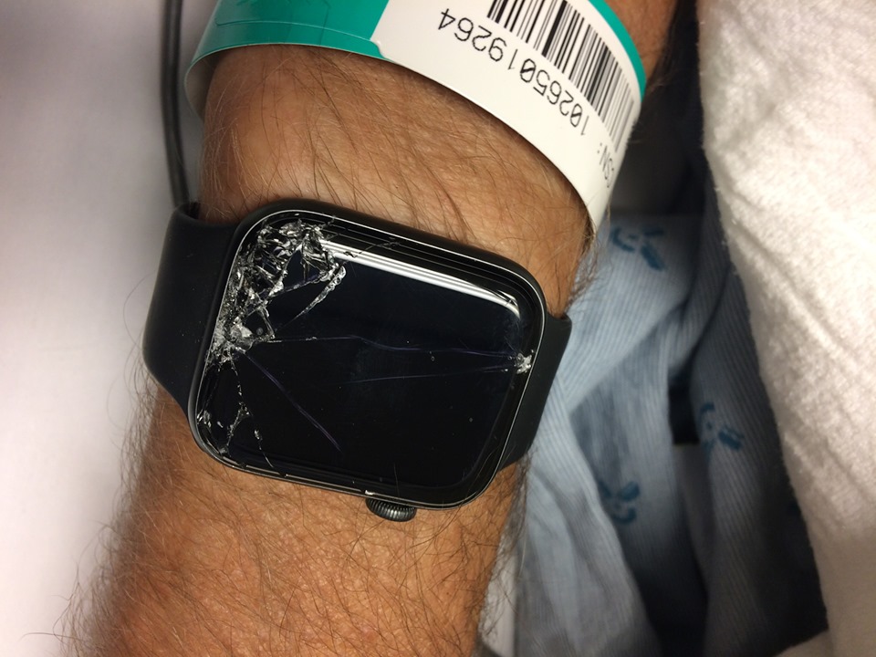 apple watch series 4 mountain biking