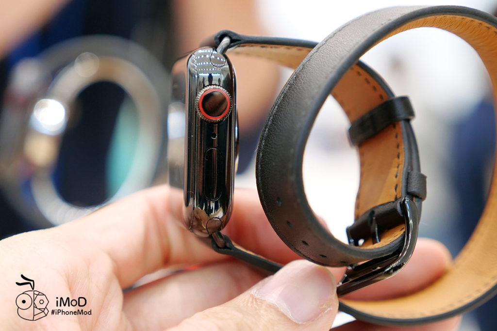 Hemes Space Black And Titanium Apple Watch Series 5 First Time 11