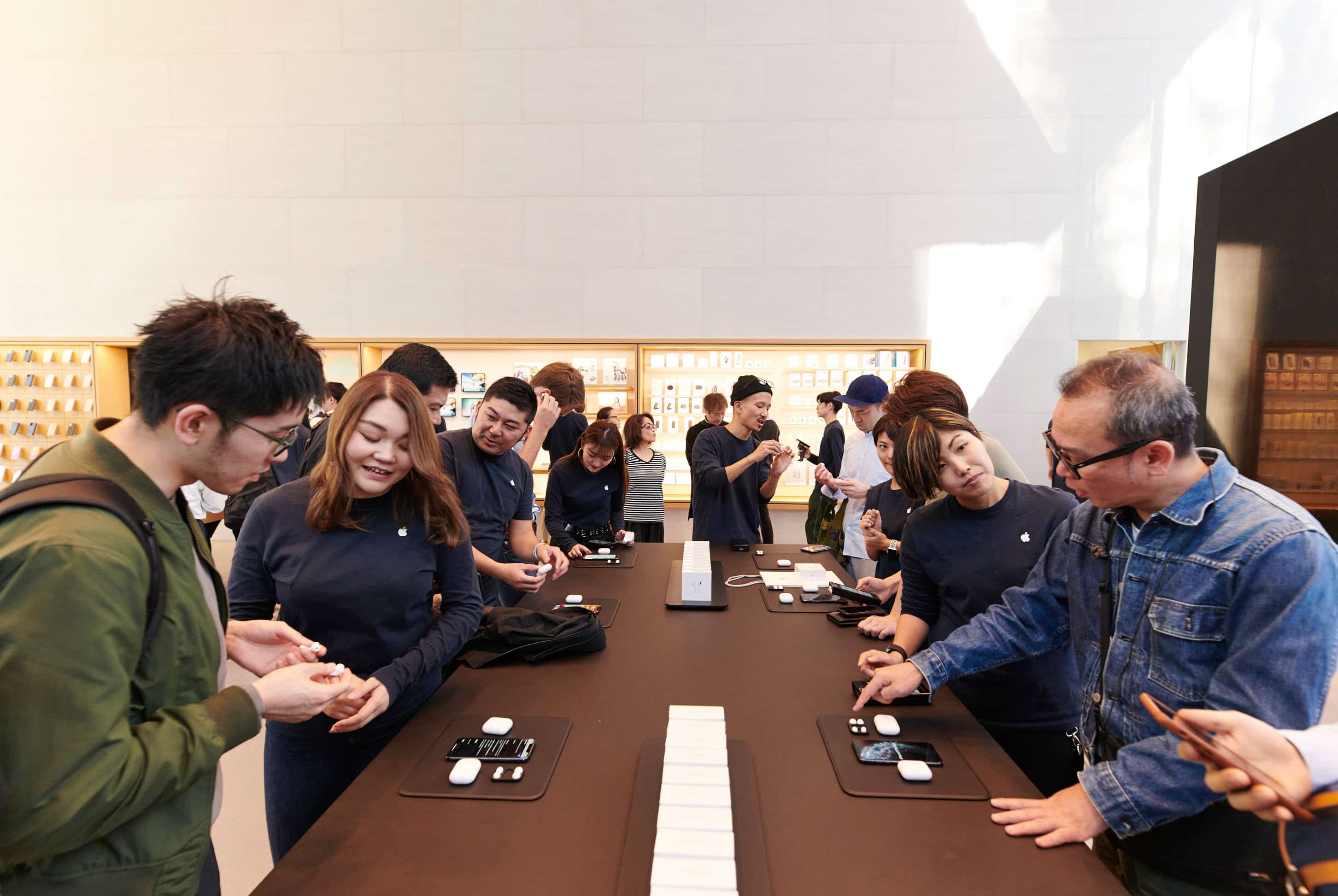 Apple Airpod Pro Launch Tokyo Product Table 10302019