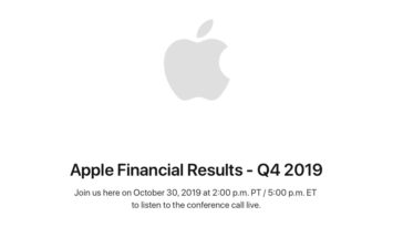 Apple Earnings Release Q4 2019 Date
