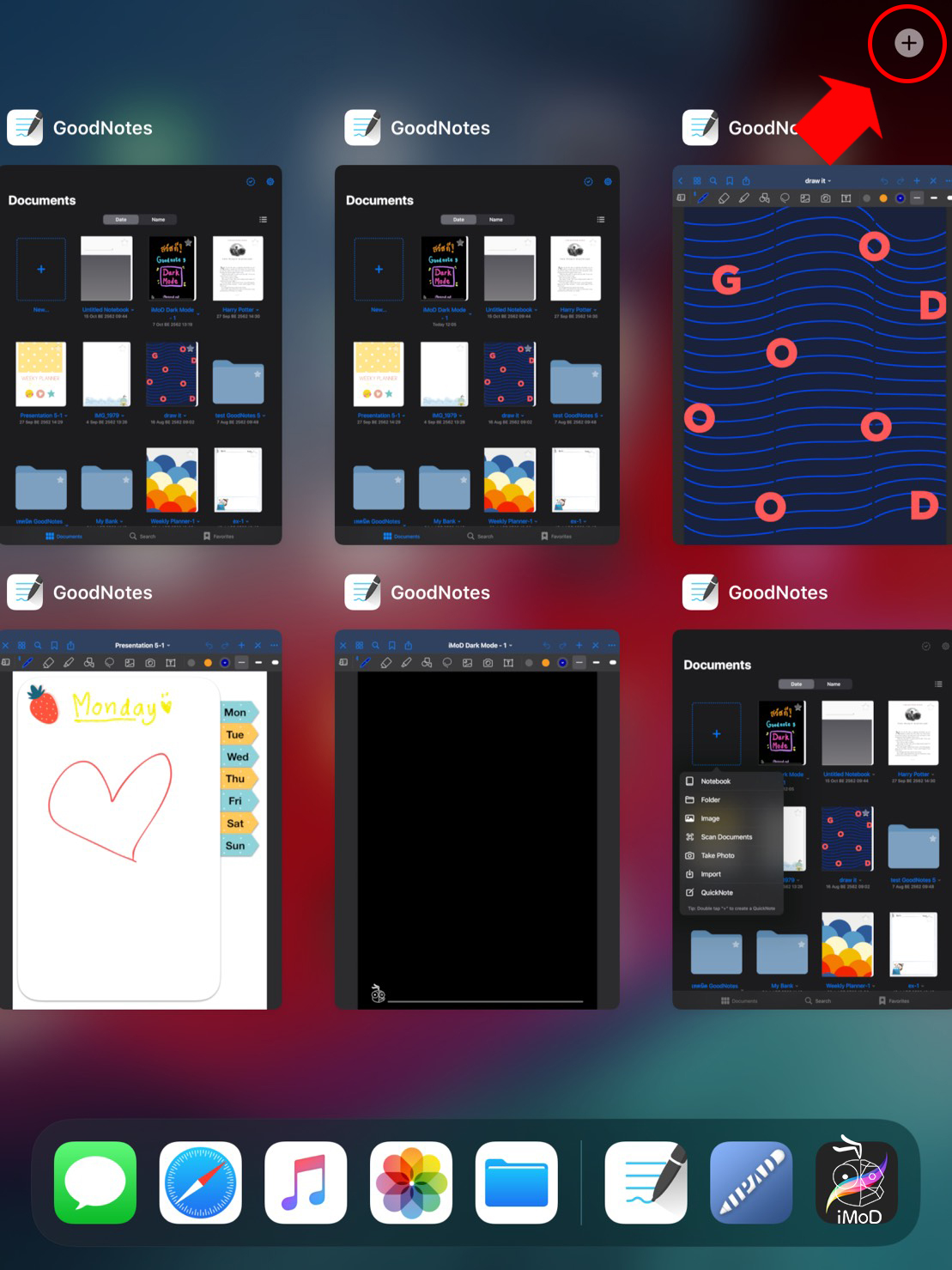 How To Check Open Notes Goodnotes 5 04