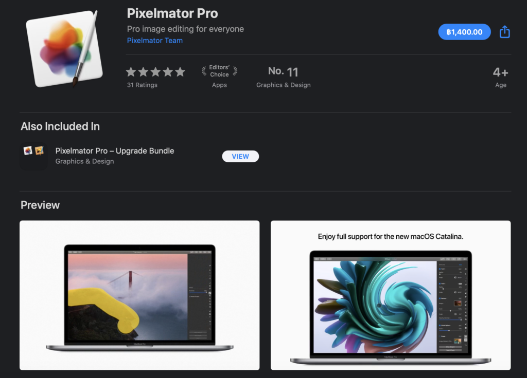 Pixelmator Pro V 1 5 Avalon Update Support Macos Catalina 4