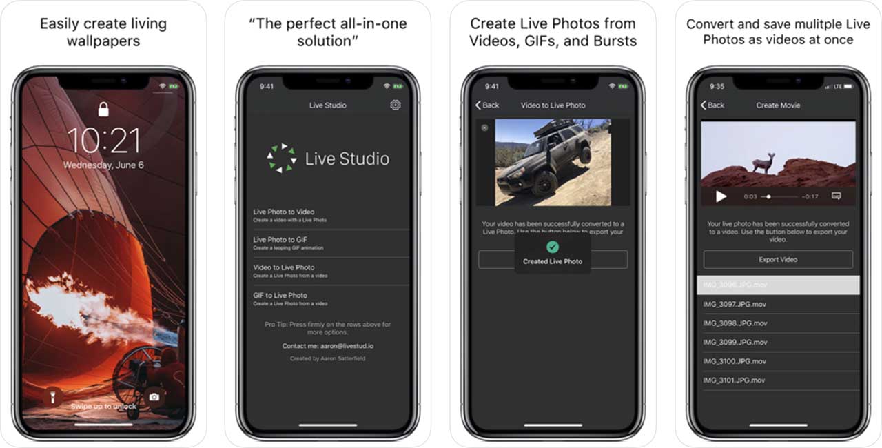 App Live Studio Content1