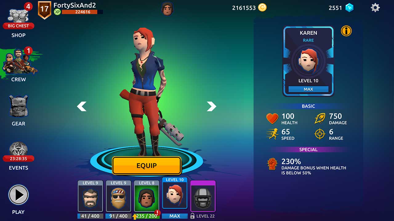 Game Zombie Blast Crew 3