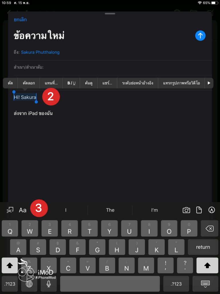 How To Customize Text Format In Email Ios 13 Ipados 2
