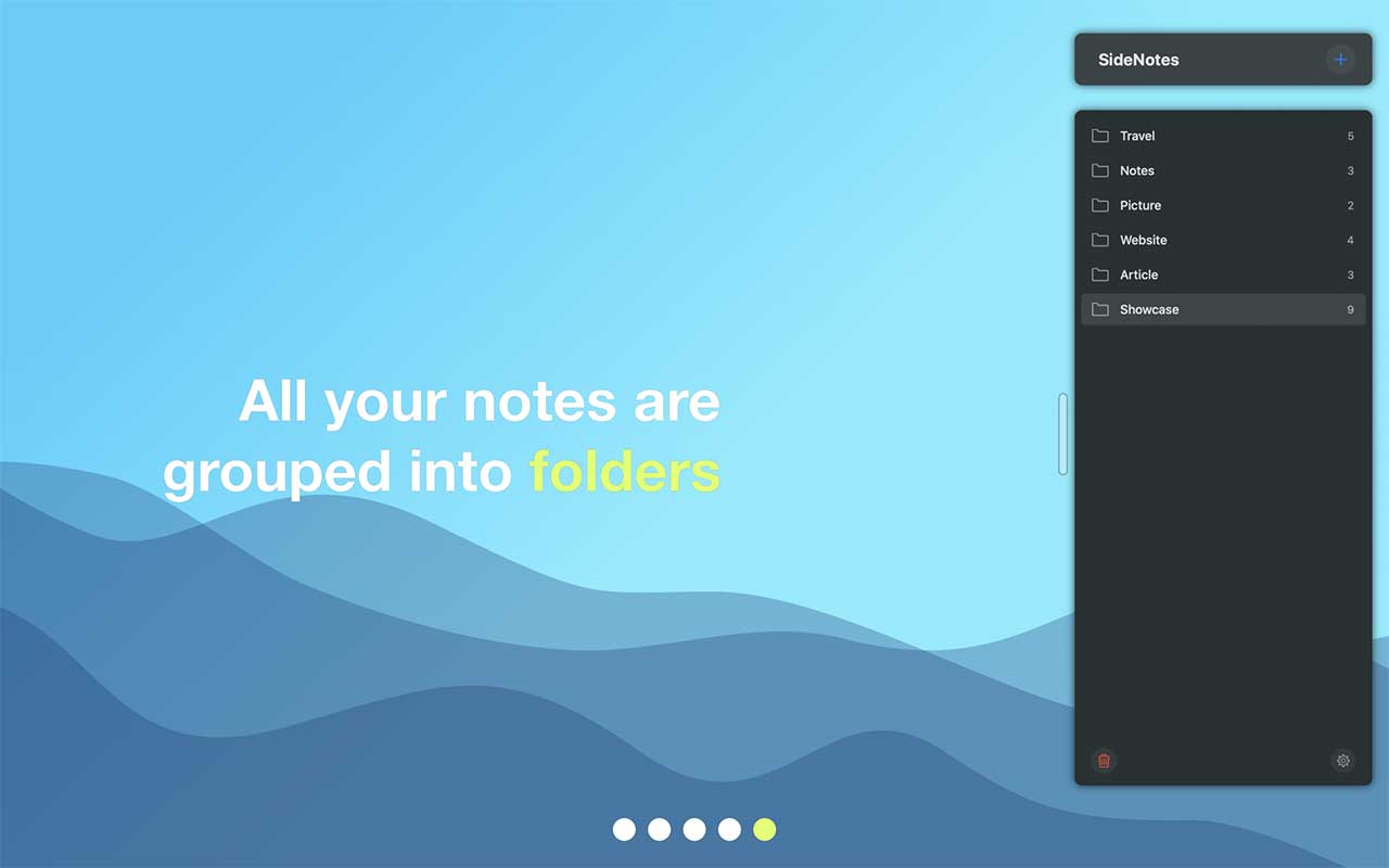Sidenotes For Mac 5