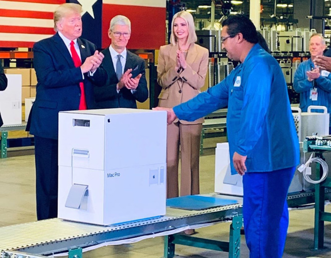 Trump Posts Details Mac Pro At Austin Factory Img 1