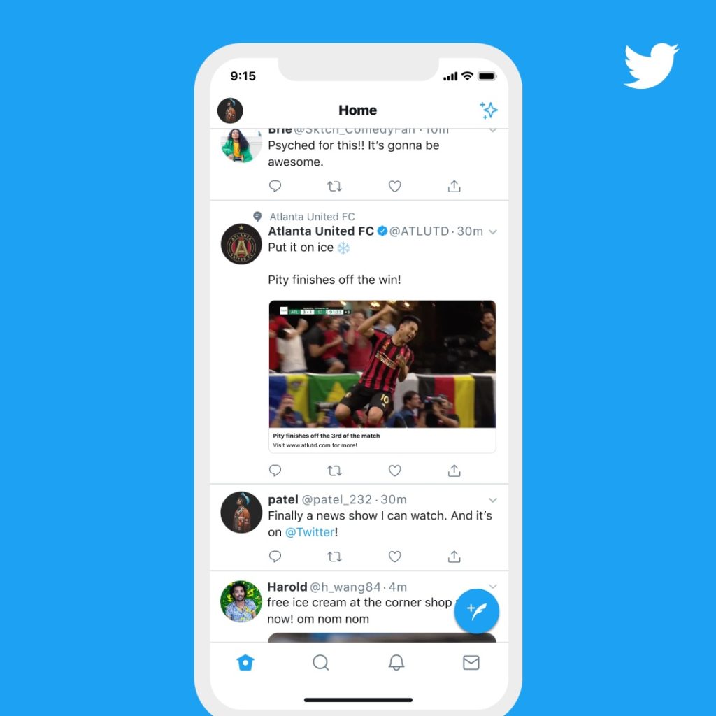 Twitter Debut Topic New Feature Feed Interesting To User 3
