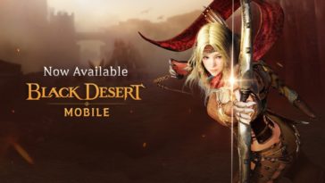 Black Desert Mobile Now Available Cover