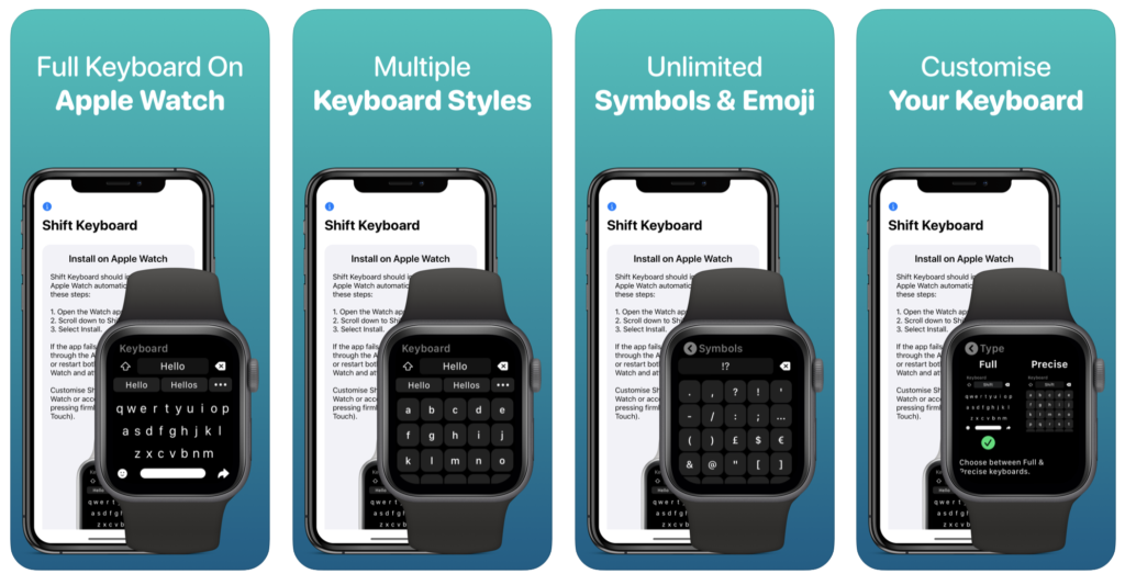 Introduce Shift Keyboard For Apple Watch Watchos 6 2