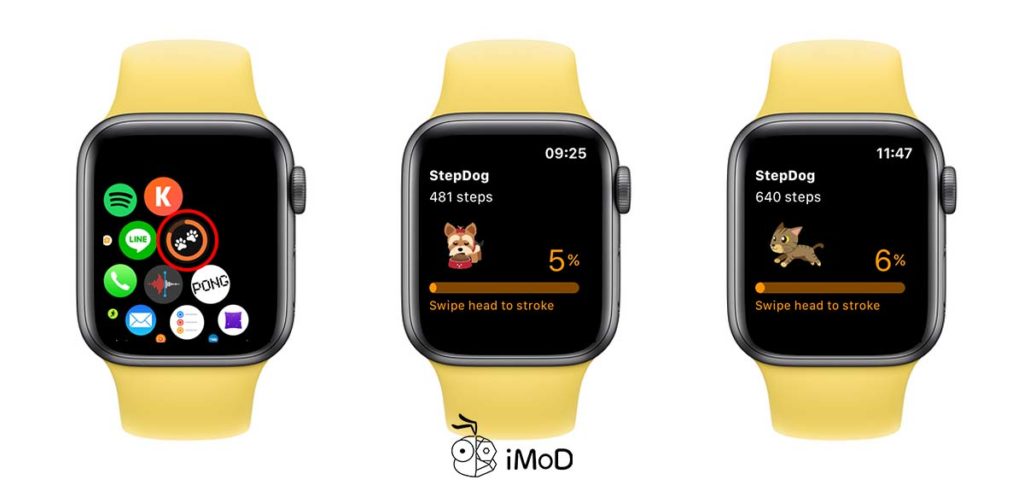 Stepdog Walking Couht For Apple Watch 6