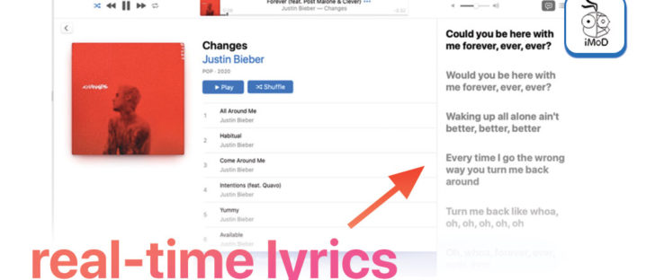 Apple Music Macos 10 15 4 Beta 2 Real Time Lyrics