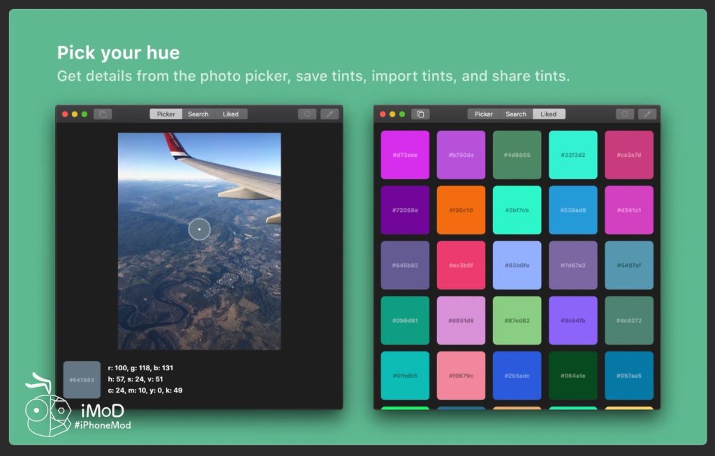 แนะนำแอปใหม่ Aurora ดูดรหัสสี (Color Picker) ใช้งานได้ทั้ง iOS และ macOS