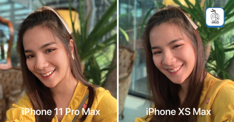 Iphone 11 Pro Max And Iphone Xs Max Sefie Photo Compare