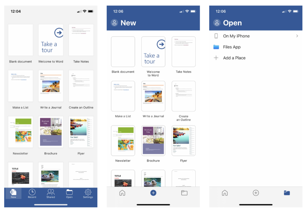 Microsoft Office For Iphone Redesign Version 2 34 1