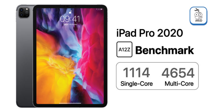 คะแนน Benchmark ชิป A12Z ใน iPad Pro 2020 ไม่ต่างจาก A12X ...