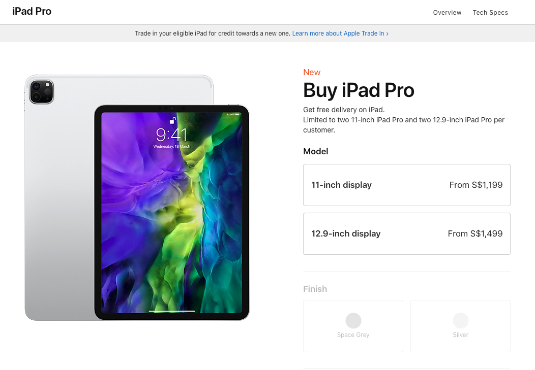 Apple Sets Limits Ipad Pro Macbook Air Mac Mini Iphone Apple Store Online Img 2