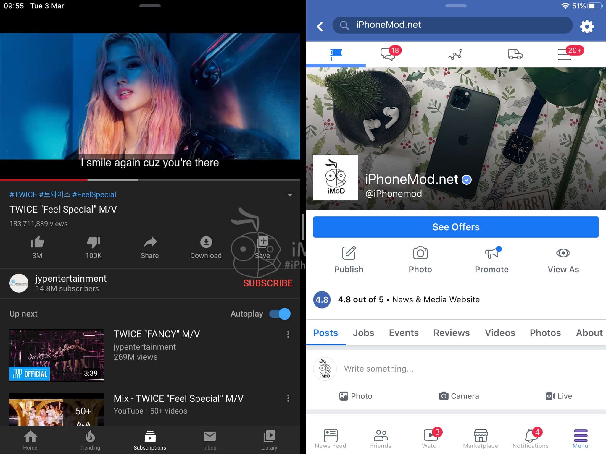 Facebook Ipad Support Split View Img 5