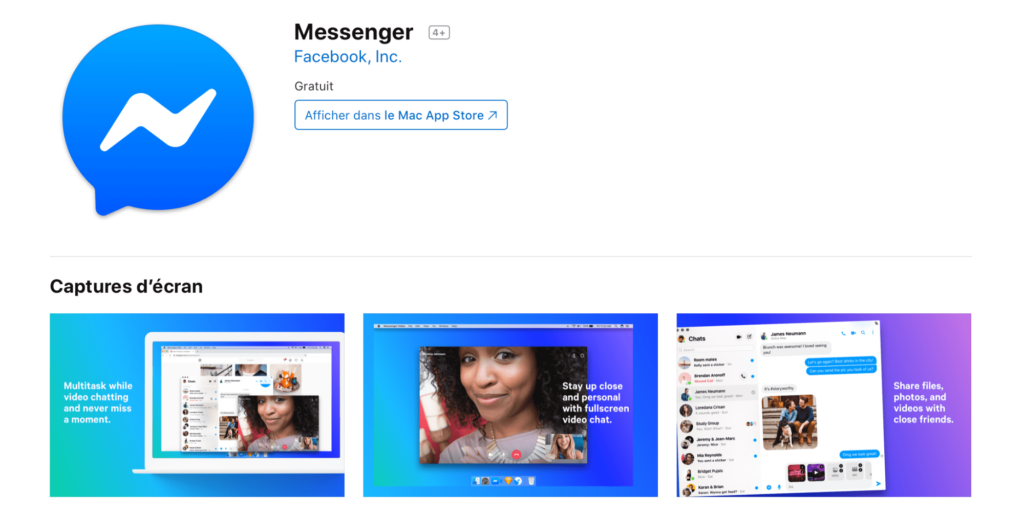 Facebook Released Messenger App For Mac Some Region 2