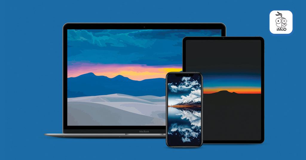 Vector Landscape Iphone Ipad Desktop Wallpaper