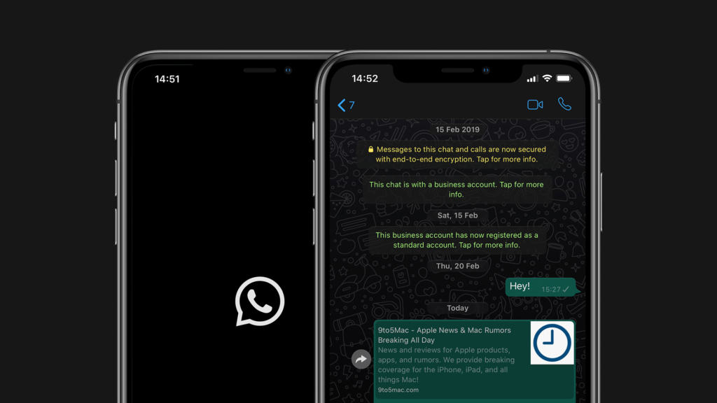 Whatsapp Update For Ios Support Darkmode 1