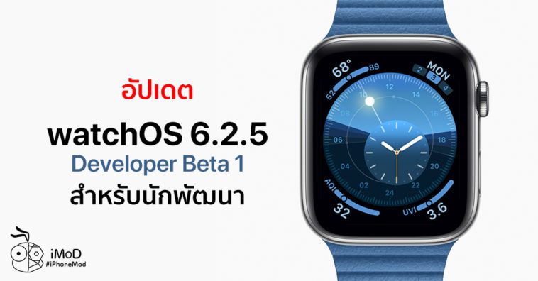 Apple Released Watchos 6 2 5 Beta 1 Developer