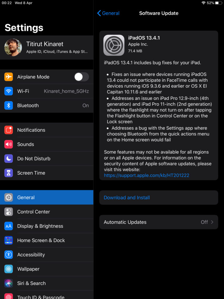 Ios 13 4 1 Ipados 13 4 1 Released Img 1