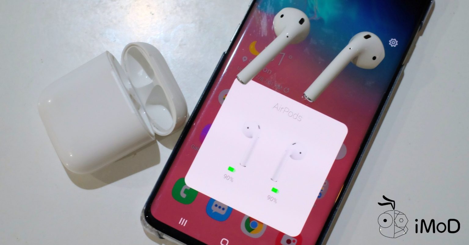 Настройка airpods на android