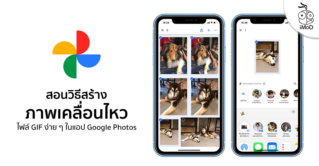 วิธีสร้างภาพเคลื่อนไหว GIF ในแอป Google Photos ง่าย ๆ