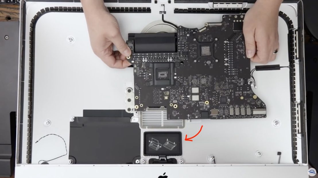 Imac 27 2020 замена ssd