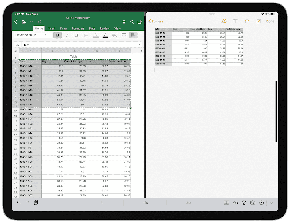 how to put excel in degrees mode