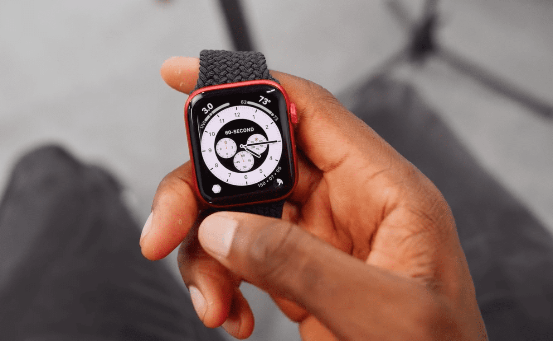 apple watch 6 series red