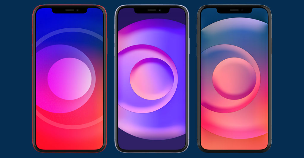 ภาพพื้นหลัง (Wallpaper) ชุด Fusion Circle สำหรับ iPhone - iMoD