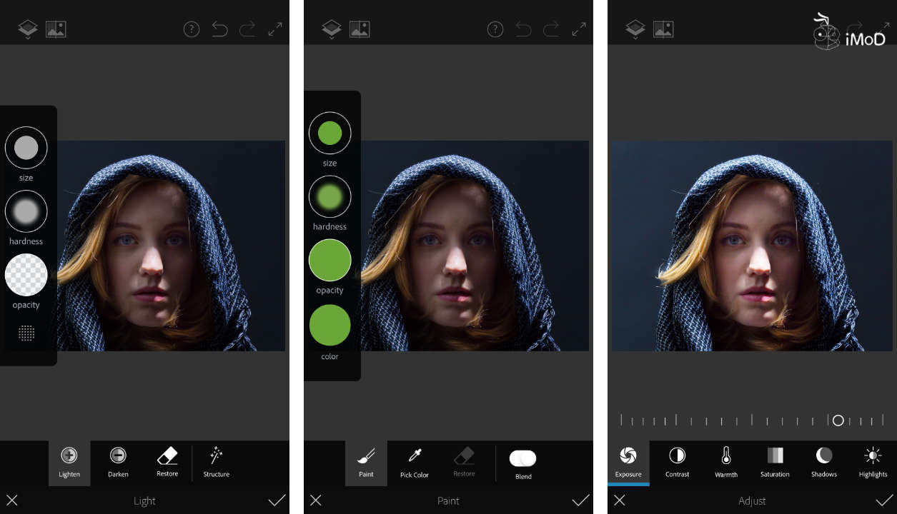 [ฟรี] Fix แอปแต่งหน้า ลบริ้วรอย ทำตาโต ของดีจาก Adobe iMoD