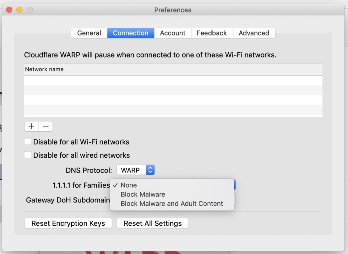  warp 1 1 1 1 vpn 