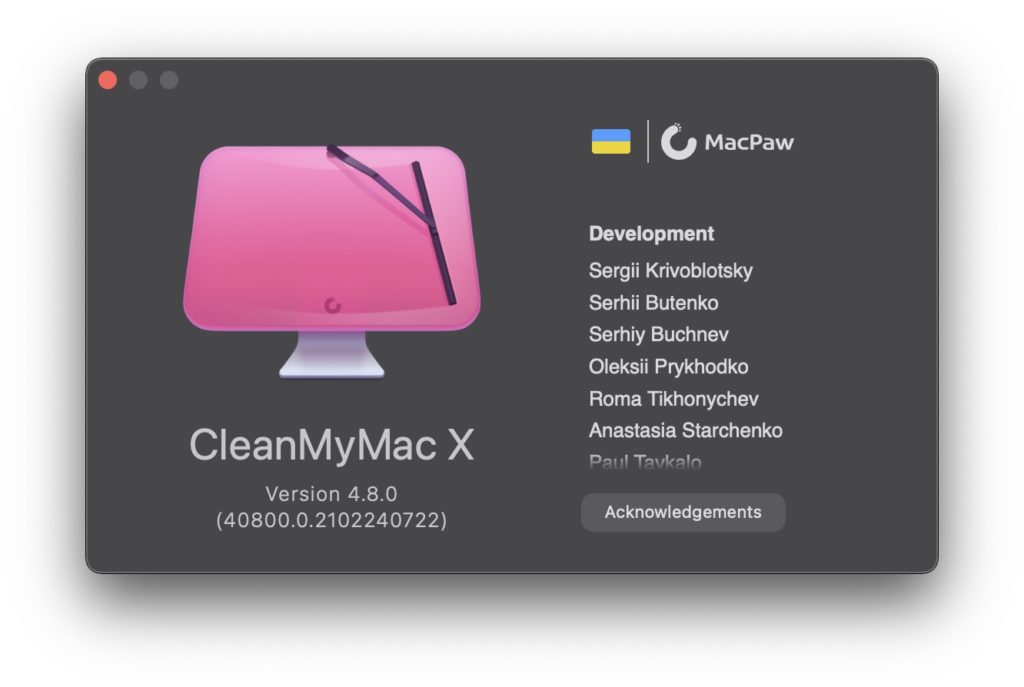 Clean my mac x