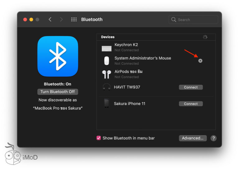  Bluetooth Mac MacOS Big Sur
