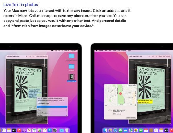 macos monterey macs live text facetime macos monterey macs live text facetime