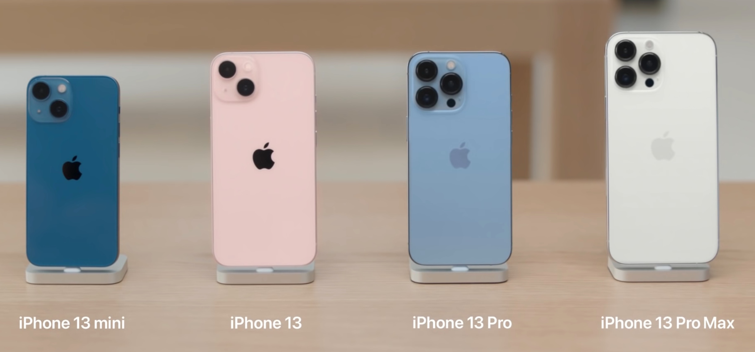 Apple condivide un tour video di iPhone 13 e iPhone 13 Pro che mostra il vero colore del dispositivo, tutti i modelli e tutti i colori.