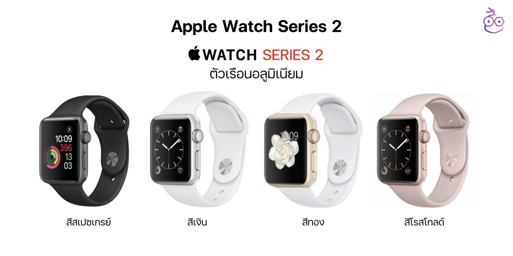 Look back at the color of the Apple Watch case since the first