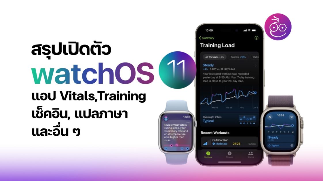 watchOS 11.2 มาแล้ว! แอปรีโมทกล้อง กดหยุดพักถ่ายวิดีโอได้