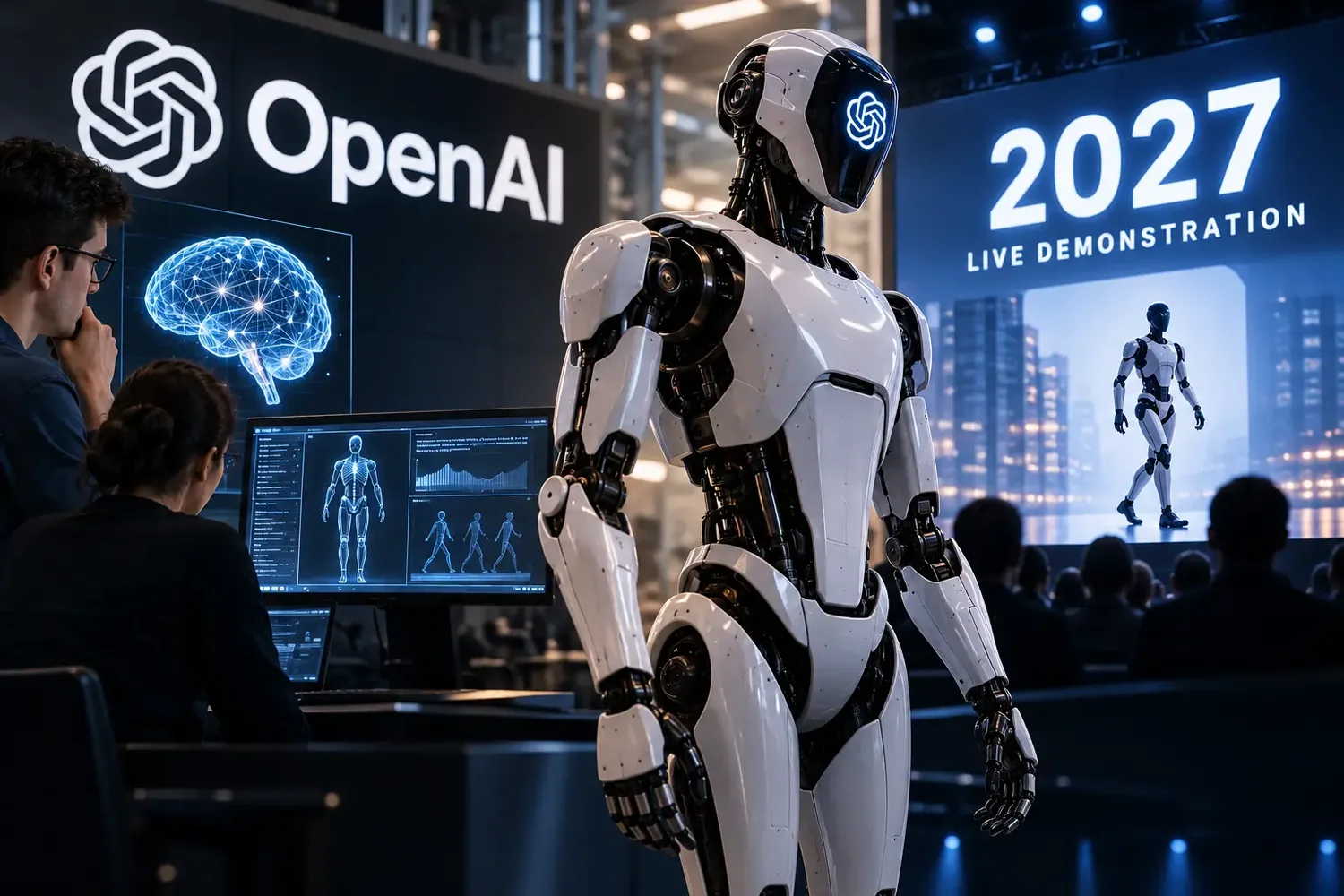 คอนเซปต์หุ่นยนต์ Humanoid ของ OpenAI ที่คาดว่าจะสาธิตในปี 2027