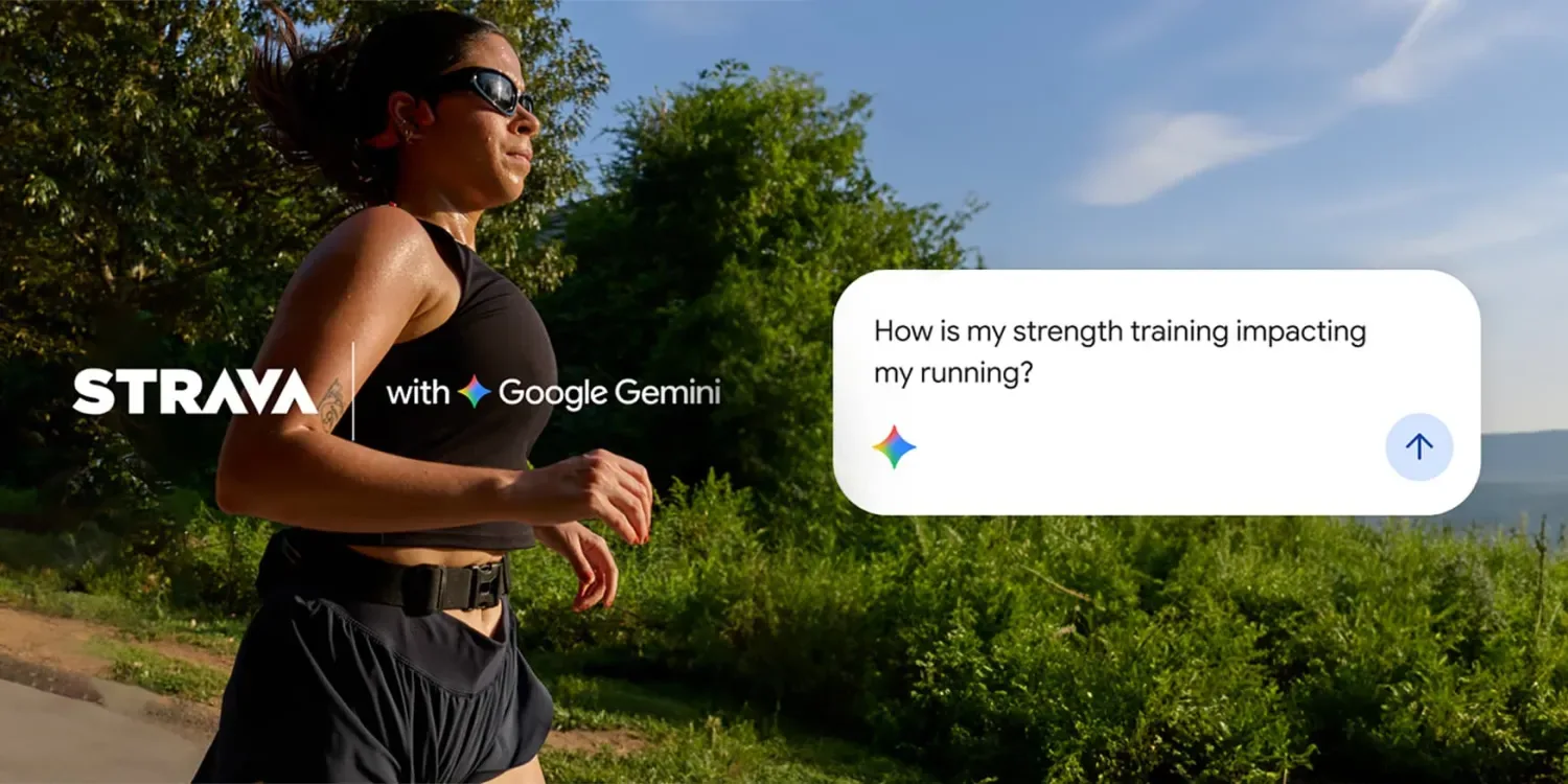 Strava ร่วมกับ Google Gemini